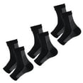 thumbnail image 2 of Fiudx Calcetines de Compresión Ortopédicos para Pies, Tobillo y Fascitis Plantar, con Agarre para Fútbol y Fitness (3 Pares), 2 of 5