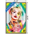 thumbnail image 3 of DC Comics Movie - Birds of Prey - Harley Quinn - Kiss Wall Poster, 22.375" x 34", Framed, 3 of 6