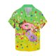 thumbnail image 2 of Ceisia Men's Mardi Gras Festive Print Short Sleeve Button-Up Shirt Collection | Confetti & Double Mask Festival Button-Up Shirt Gifts, 2 of 7