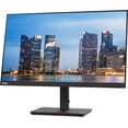 thumbnail image 2 of Lenovo ThinkVision S24e-20 23.8" Full HD 1920 x 1080 WLED LCD Monitor 2-Pack Bundle with Mini Speaker, 250 Nit, FreeSync, HDMI-VGA, Raven Black, & Adjustable Desk Mount Monitor Stand, 2 of 8