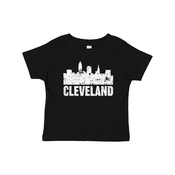 Inktastic Cleveland Skyline Grunge Boys or Girls Baby T-Shirt