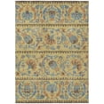 thumbnail image 2 of Addison Rugs Chantille Indoor/Outdoor Traditional Floral Gold Machine Washable Rectangle Rug, 3' x 5', 2 of 8