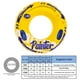 thumbnail image 3 of Flotador de anillo de natación engrosado con flotadores de piscina con mango para niños adultos (120 # amarillo), 3 of 5