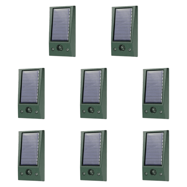 Repelente Con Ultrasónico Vibración Solar Al Aire Libre