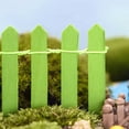 thumbnail image 2 of BESTSKY Mini Fairy Garden Fence,Mini Design Diy Garden Fence,Fairy-Tale Style Decoration Mini Fairy Garden Accessories,Multi-Functional Use Mini Fairy Garden Accessories,Yellow, 2 of 4