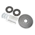 thumbnail image 1 of Sprocket de Cadena, 44 Dientes Slocket Direct Direct Strinding Transmisión Aleación de Metal Aleación 9 Hoyos para 50CC 66cc 80cc Motor de gas Motor de gas, 1 of 7