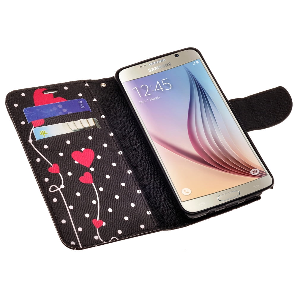 Individualitet Pas på tigger Galaxy Note 5 Case, Wrist Strap Magnetic Fold[Kickstand] Pu Leather Wallet  Case with ID & Credit Card Slots For Galaxy Note 5 - Purple Anchor -  Walmart.com
