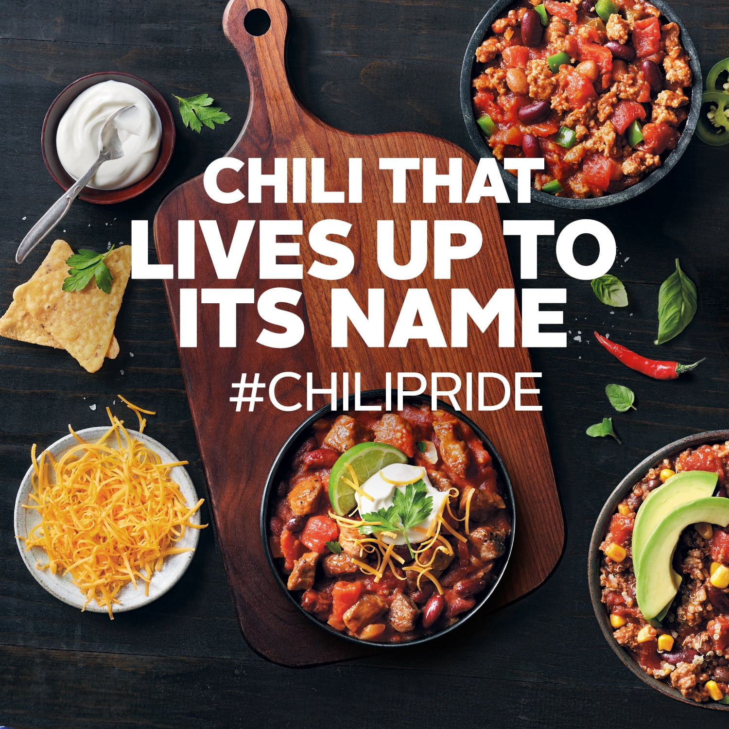 Hunt's Chili Kit, Just Add Meat Chili Kit, 44.8 oz, 3 Pack