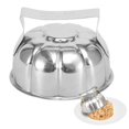 thumbnail image 1 of Molde para prensar arroz frito, de acero inoxidable, con forma de flor, para omurice, ideal para el hogar, restaurantes y decoración de platos., 1 of 6