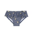 thumbnail image 6 of Modern Moments by Gerber Baby and Toddler Girl Ruffle Swimsuit with UPF 50+, 2-Piece, 12M-5T, 6 of 11