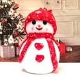 thumbnail image 2 of Christmas Gifts Clearance! Dezsed Christmas White Cute Doll Snowman Doll Christmas Tree Decoration Multicolour, 2 of 5
