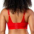 thumbnail image 4 of Mia Wire-Free Full Bust Padded Bra, Racing Red, 34I, 4 of 5