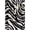 Black, variant on Well Woven Modern Animal Print Loomed Area Rug, 8' x 10'