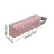 thumbnail image 3 of Minimalists Canvas Pencil Case Large Capacity Stationery Organizer Pouch Simples Zipper Pen Bag For Students Adults Office School Supplies, 3 of 7