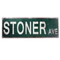 thumbnail image 1 of Embossed Metal Wall Sign (Ave), 1 of 3