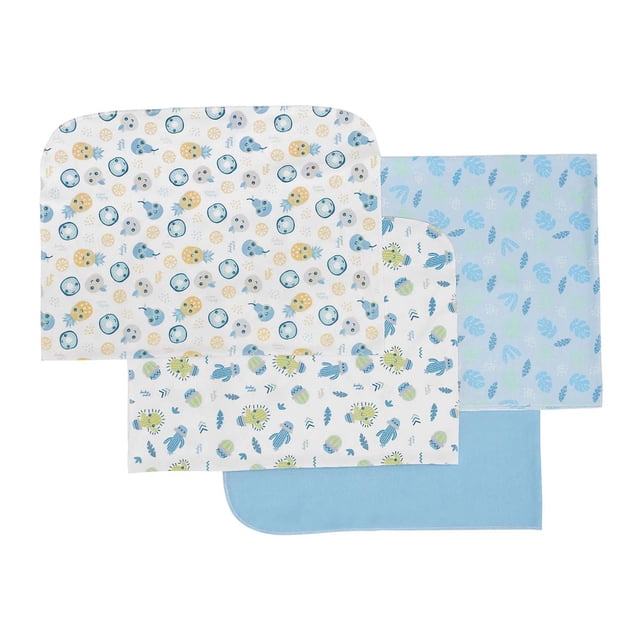 Set de Sabanas Baby Mink Recien Nacido 4pzas Azul