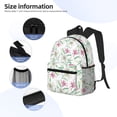 thumbnail image 5 of Fotbe Lilies Flowers Lightweight Casual Laptop Backpack for Men and Women, Daily use Waterproof backpack, Backpack for College, 5 of 8