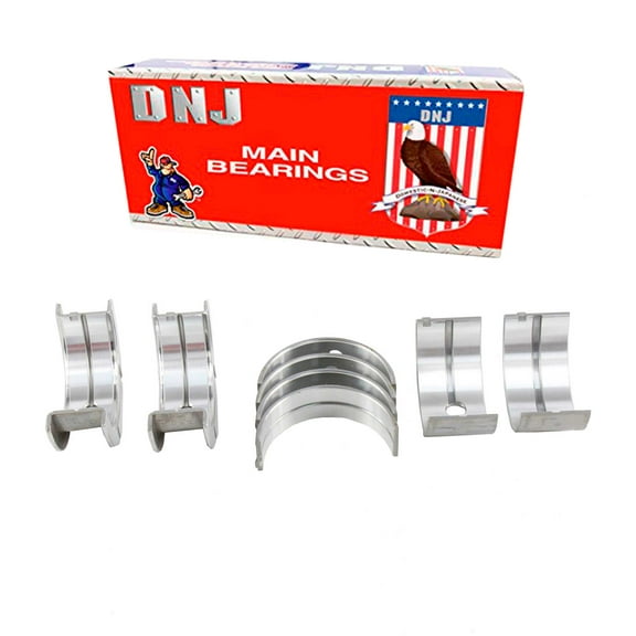DNJ MB1130 Std. Main Bearings Set Fits Cars & Trucks 87-03 Dodge B150 B1500 3.9L V6 OHV 12v