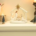 thumbnail image 2 of Belén Interior Decoración Navideña Interior con Luces LED Decoración de Mesa Navideña Memoria (Pesebre de Figuras), 2 of 5
