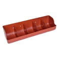 thumbnail image 4 of Comedero para lechones Zulema 5 ranuras rojas para cerdos, 4 of 8