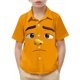 thumbnail image 1 of Blusa y camisa de manga corta con cuello vuelto para niños y niñas, moda, estampado bonito con bolsillo, camisa informal de manga corta para niño., 1 of 8