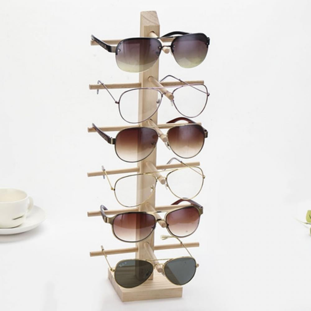 Details about   Multi Pairs Showcase Show Stand Wood Sunglasses Displays Racks Jewelries Holders 
