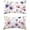 Purple, variant on Lencenser 12" x 20" Yellow Floral Polyester Decorative Pillow Case, (2 Count)