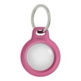 thumbnail image 4 of Support sécurisé Belkin pour Apple AirTag avec porte-clés – Étui résistant aux rayures avec face ouverte et bords surélevés – Accessoire pour clés, animaux, bagages – Rose, 4 of 6