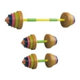 thumbnail image 1 of TISHITA Jouets pour Enfants Haltères Enfants Barre Musculation Poids Réglable Jouets de Gym Couleurs Profondes, 1 of 8