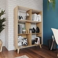 thumbnail image 2 of Librero York Color Rovere Blanco caqui, 2 of 8