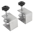 thumbnail image 4 of Abrazadera de montaje frontal del cajón 2 piezas de placa de acero prensado en frío Clip de montaje frontal del cajón sin rebabas de alta resistencia Fácil de instalar para ANGGREK Otros, 4 of 7