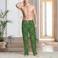 thumbnail image 4 of Salouo Cactus 3 Print Pajama Pants for Men, Lounge Pants Elastic Waistband Casual Men's sleepwear Loungewear Sleep Pajama Pant -Medium, 4 of 7