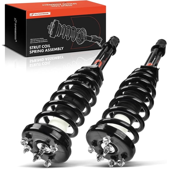 A-Premium Front Struts Compatible with Acura TL [FWD] 2009-2014 - 2x Replacement Suspension Complete Strut Assembly Shock with Coil Spring
