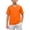 Orange, variant on CHEEREAM Soccer Jersey For Boys Sportswear Short Sleeve V-Neck Tops Summer Mesh Quick Dry Athletic Blouse For Kids Active