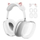 thumbnail image 1 of 3 en 1 Orejas Gato Silicona Transparente + Cubierta Caja TPU para Max () White, 1 of 3