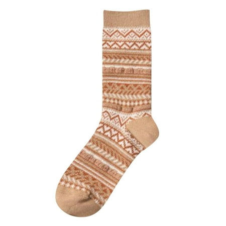 

TANGNADE Fashion Pattern Retro Cotton Socks Stockings Short Warm Sock Women Cute Socks