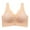 A_ Beige, variant on Seamless Front Closure Mastectomy Bra Comfy Bra Pocket Breast Prosthesis Breast Forms Bralette Daily Bra White XL