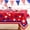 Red Blue White Stars, variant on Spring Summer Tablecloth Rectangular 60" x 120", Wrinkle Resistant Stainproof Spillproof Floral Table Cloths, Washable Polyester Wild Flowers Table Cover for Dining/Party/Picnic/Holiday/Decor