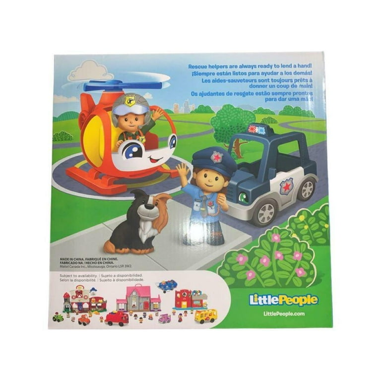 Fisher-Price Little People Helping Others Police Car – Toddler Toy With Figure