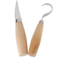 thumbnail image 2 of Juego de herramientas para tallar Madera 2 uds Sailing para carpintería cuchillos rectos y doblados, 2 of 10