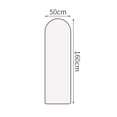 thumbnail image 2 of Espejo de Piso Bluelander Cuerpo Completo con Soporte y Marco de aluminio negro, 2 of 4