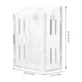 thumbnail image 3 of SHISUYAN Aquarium Planter Cup for Fish Tank Creative Acrylic Plants Container Transparent Durability Matters 4.5 Inches, 3 of 7
