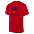 thumbnail image 3 of Icon Sports Officially Licensed Royal Spanish Football Federation Cotton T-Shirt - Unisex Adult - RFEF234CT Red S, 3 of 6