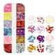 thumbnail image 1 of 2 Nail Art Flakes Corazón holográfico y forma de labio de corazón hueco Nail Art Flakes, 1 of 5