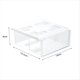 thumbnail image 2 of Mesa Oculta Mesa Organizador Cajón Deslizante Escritorio Almacenamiento Caja de Almacenamiento, 2 of 5
