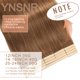 thumbnail image 3 of Extensiones de pelo YNSNR Tawny Brown 45 cm, 20 unidades, Remy, 3 of 6