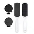 thumbnail image 5 of QIPOPIQ Clearance Cuticle Care Tools Cuticle Care Tools Double-sided Sandpaper Plastic Handle Foot Board Rasping Dead Skin Calluses Foot Rubbing Foot Tool 3pc, 5 of 7