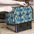 thumbnail image 6 of KLL Hawaiian Style Print 2 Slice Toaster Dust Covers Kitchen Small Appliance Cover with 2 Pockets,Can hold Jam Spreader Knife & Toaster Tongs (11.4 x 7.9 x 7.5), 6 of 6
