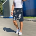 thumbnail image 3 of Daiia Vintage Marine Mens Woven Stretch Pajama Short,Short Pajama Pants-Large, 3 of 7