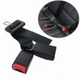 thumbnail image 1 of Conector para cinturón de seguridad de dos asientos traseros de coche, con un soporte y dos extensiones, 2025, 1 of 4